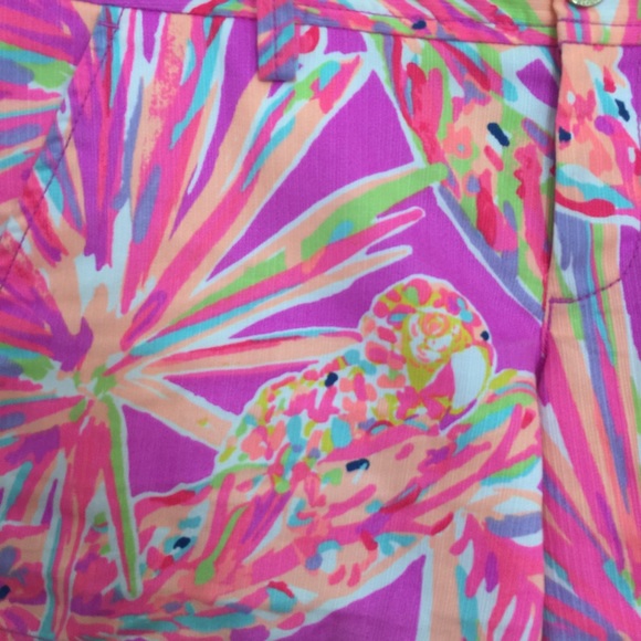 Lilly Pulitzer Callahan Shorts In Amethyst Sunseek - Picture 2 of 6